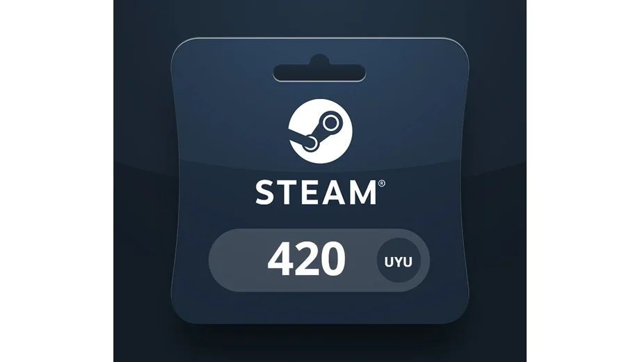 Steam Wallet 420 UYU Gift Card (Global) gallery image 2