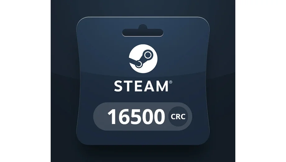 Steam Wallet 16500 CRC Gift Card (Croatia) gallery image 2