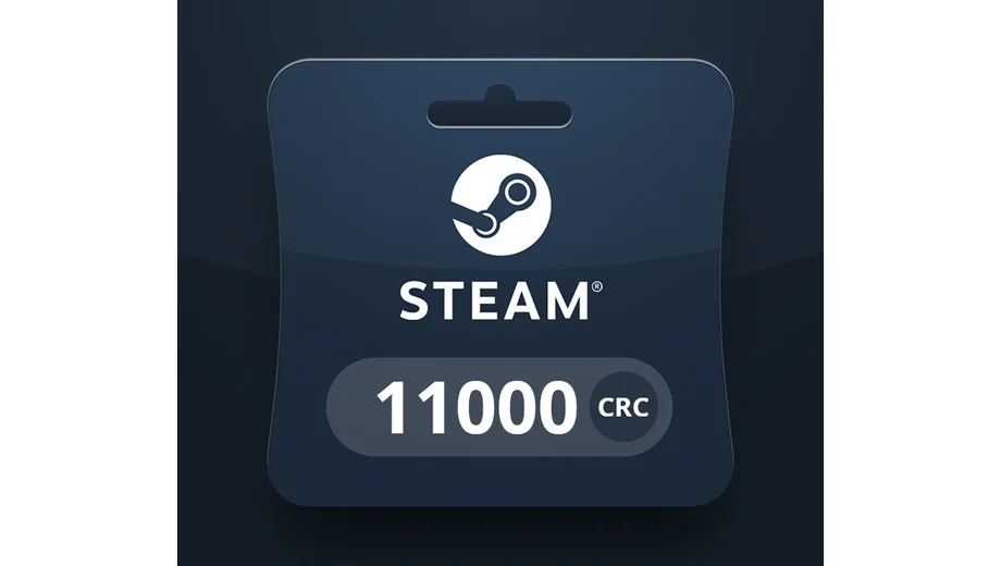 Steam Wallet 11000 CRC Gift Card (Global) gallery image 2