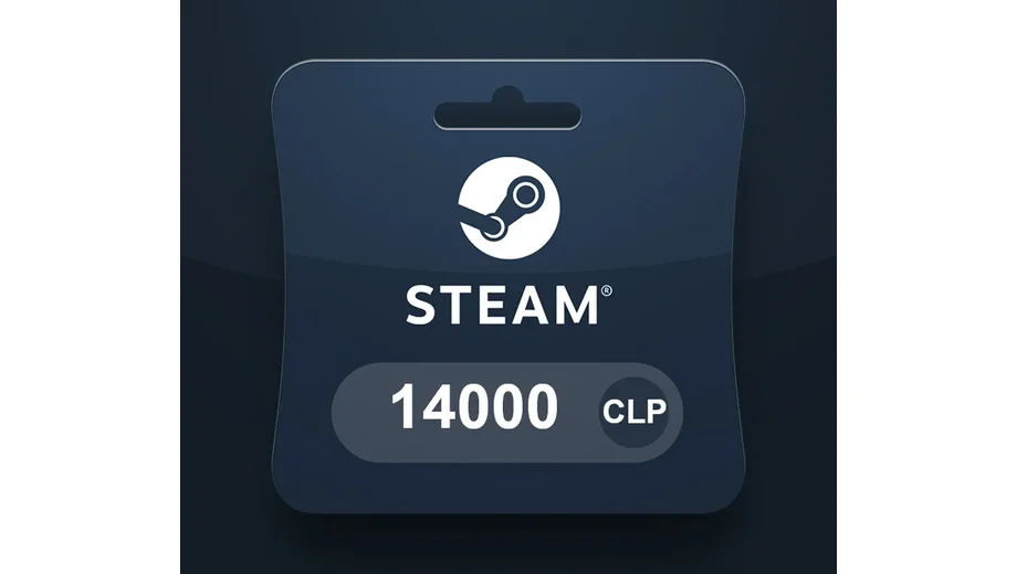 Steam Wallet 14000 CLP Gift Card (Chile) gallery image 2