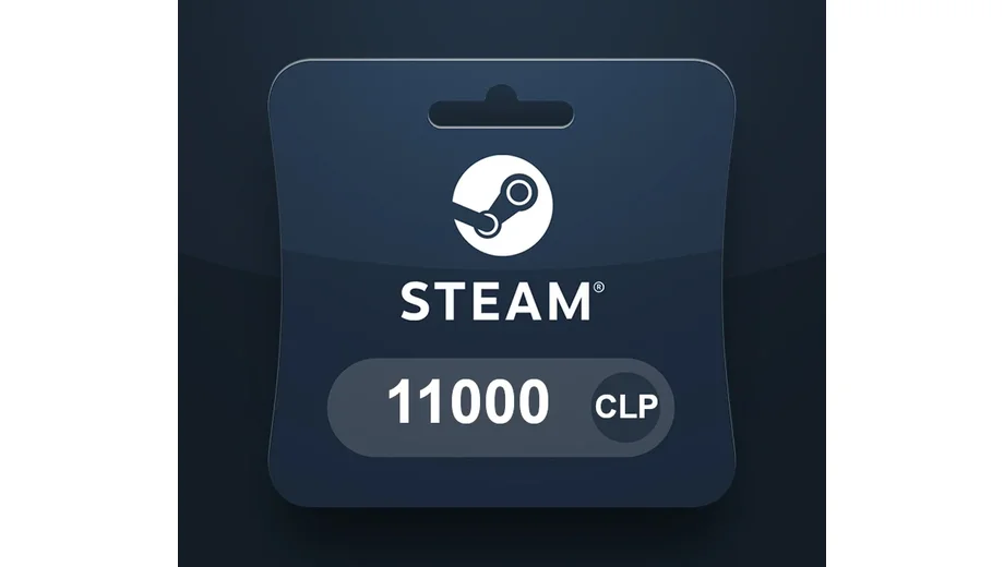 Steam Wallet 11000 CLP Gift Card (Chile) gallery image 2