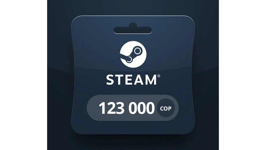 Steam Wallet 123000 COP Gift Card (Global) gallery image 2