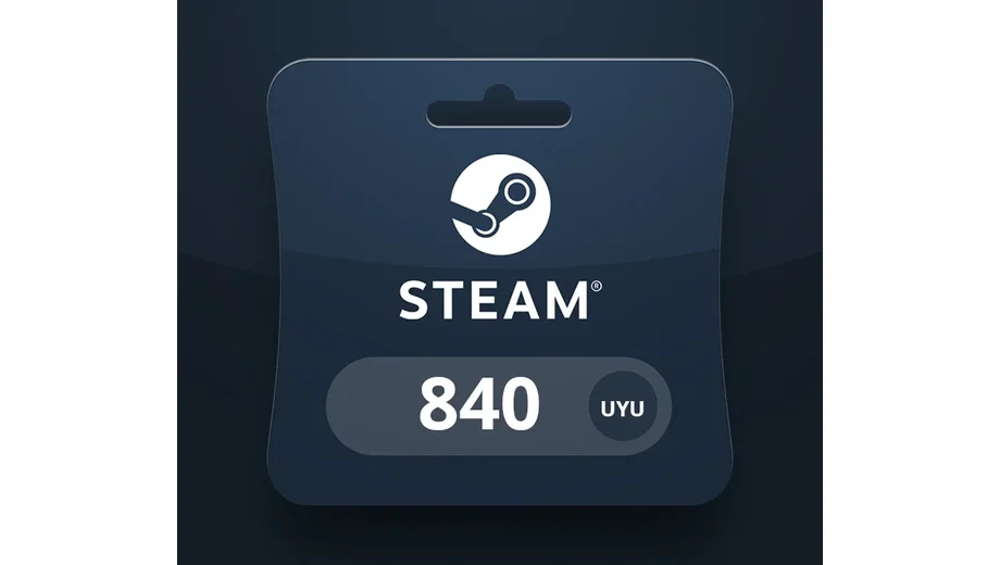 Steam Wallet 840 UYU Gift Card (Global) gallery image 2