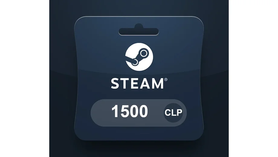 Steam Wallet 1500 CLP Gift Card (Chile) gallery image 2