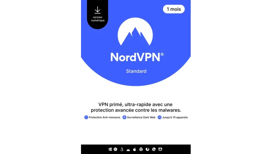 NordVPN Standard Mobile & Cybersecurity gallery image 2