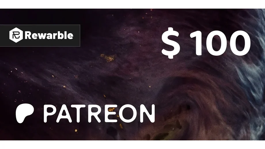 Patreon 100 USD Gift Card (Global) gallery image 2