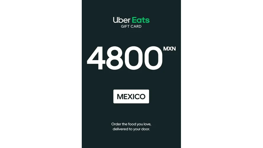 Uber 4800 MXN Gift Card (Mexico) gallery image 2