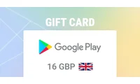 Google Play 16 GBP Gift Card (United Kingdom) thumb 2