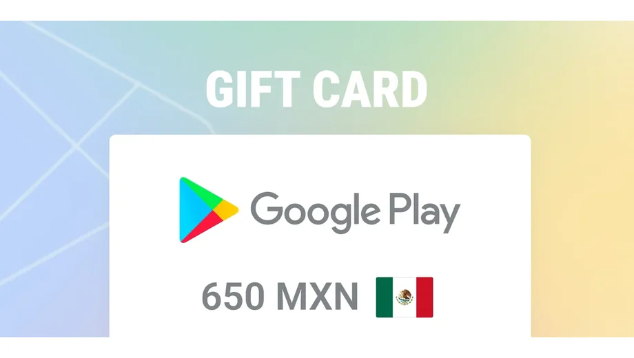 Google Play 650 MXN Gift Card (Mexico) gallery image 2