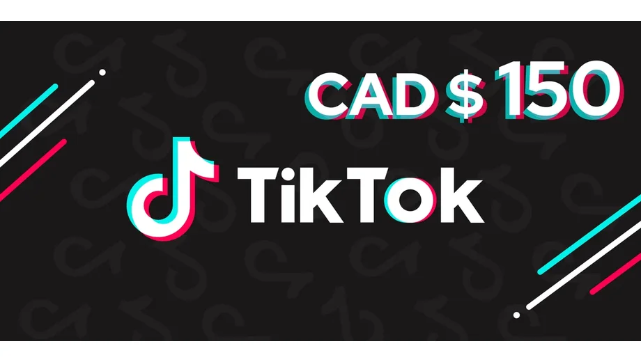TikTok 150 CAD Gift Card (Global) gallery image 2