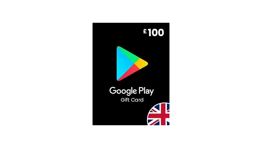 Google Play 100 GBP Gift Card (United Kingdom) gallery image 2
