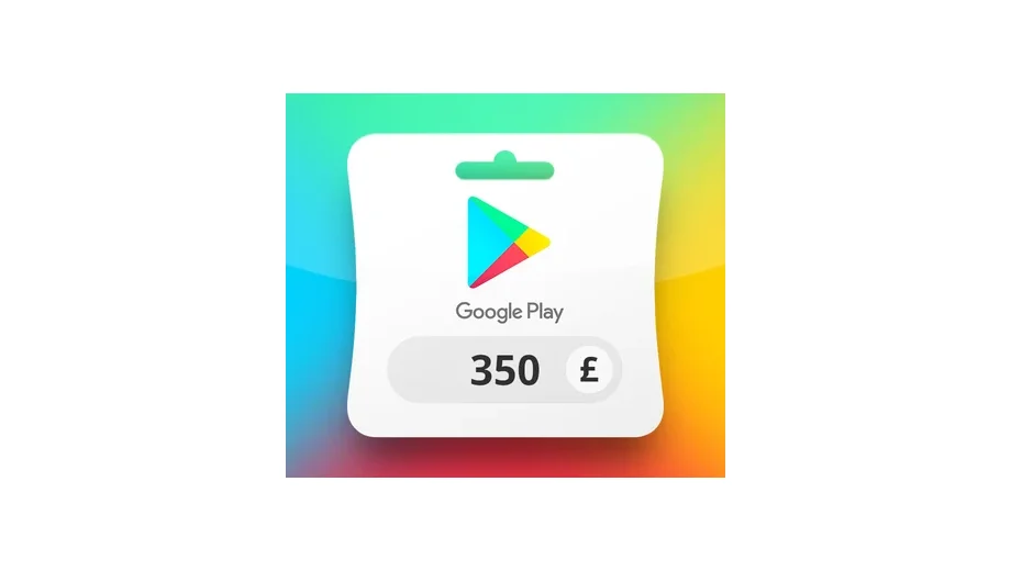 Google Play 350 GBP Gift Card (United Kingdom) gallery image 2