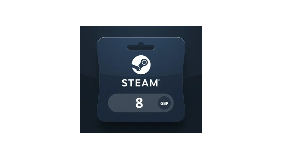 Steam Wallet 8 GBP Gift Card (United Kingdom) gallery image 2