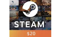 Steam Wallet 20 USD Gift Card (Global) thumb 2