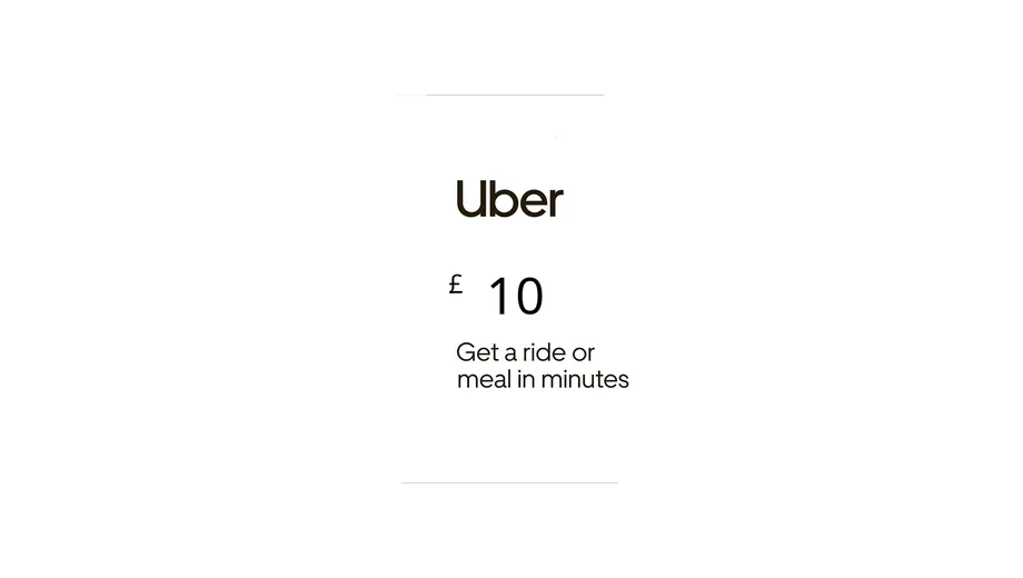 Uber 10 GBP Gift Card (United Kingdom) gallery image 2