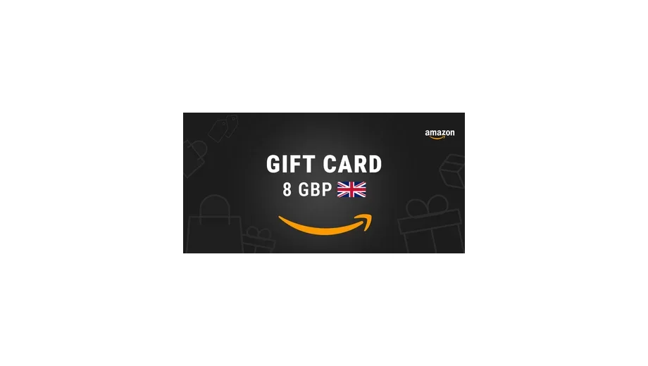 Amazon 8 GBP Gift Card (United Kingdom) gallery image 2