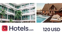 Hotels.com 120 USD Gift Card (United States) thumb 2