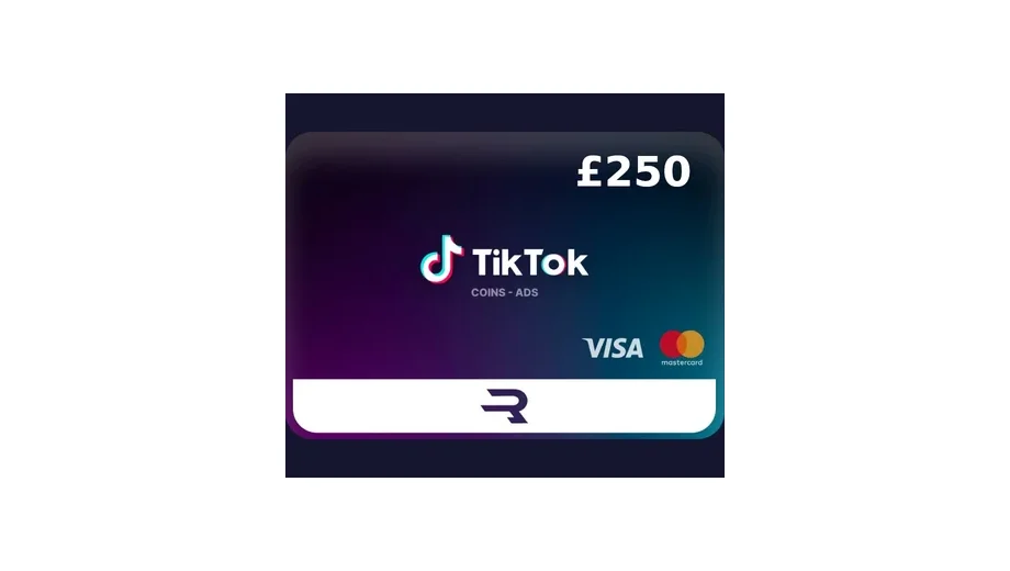 TikTok 250 GBP Gift Card (Global) gallery image 2