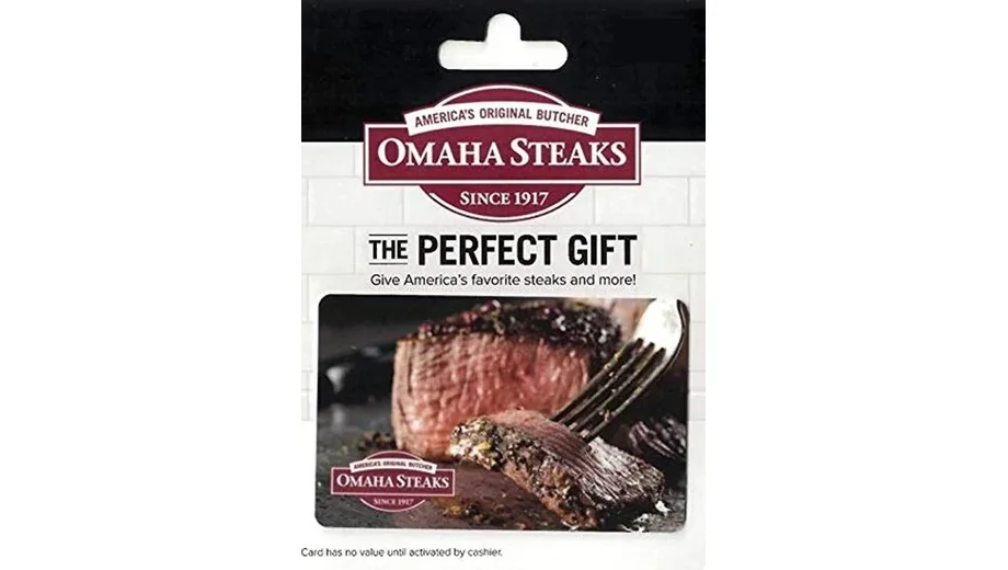 Omaha Steaks 100 USD Gift Card (United States) gallery image 2