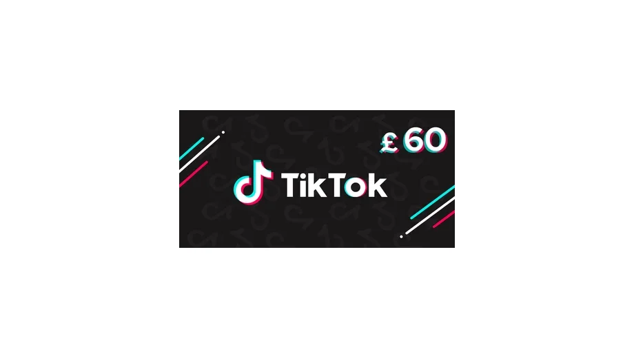 TikTok 60 GBP Gift Card (Global) gallery image 2