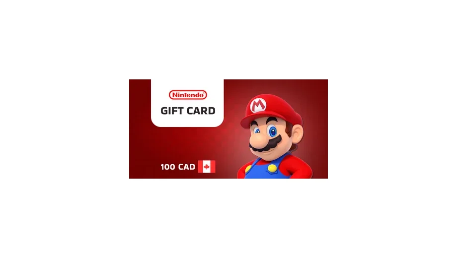 Nintendo eShop 100 CAD Gift Card (Canada) gallery image 2