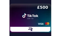 TikTok 500 GBP Gift Card (Global) thumb 2