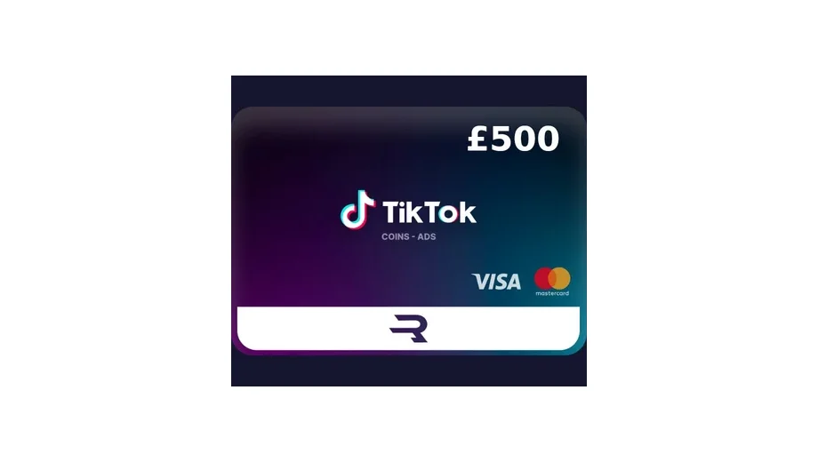 TikTok 500 GBP Gift Card (Global) gallery image 2