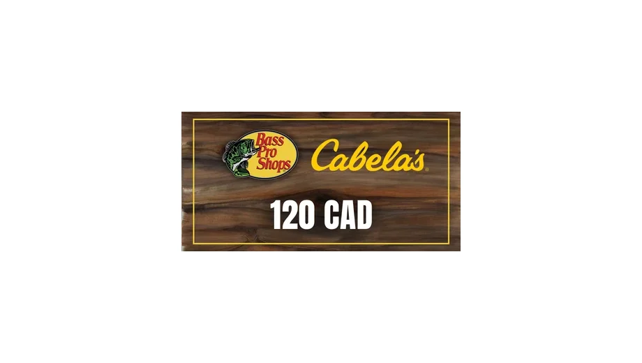 Cabelas 120 CAD Gift Card (Canada) gallery image 2