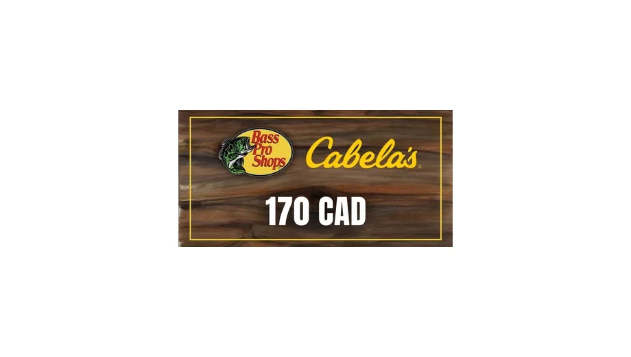 Cabelas 170 CAD Gift Card (Canada) gallery image 2