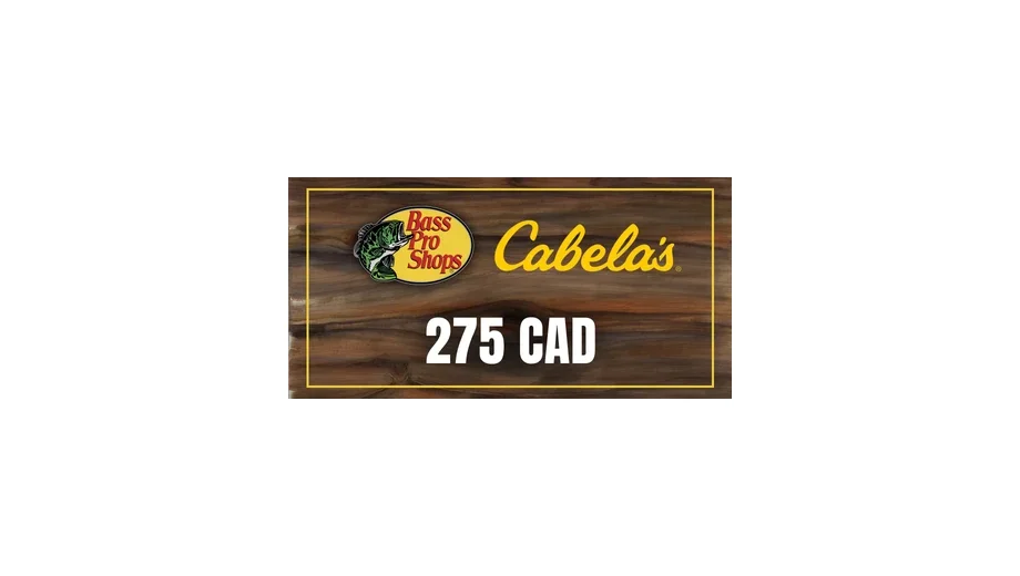 Cabelas 275 CAD Gift Card (Canada) gallery image 2