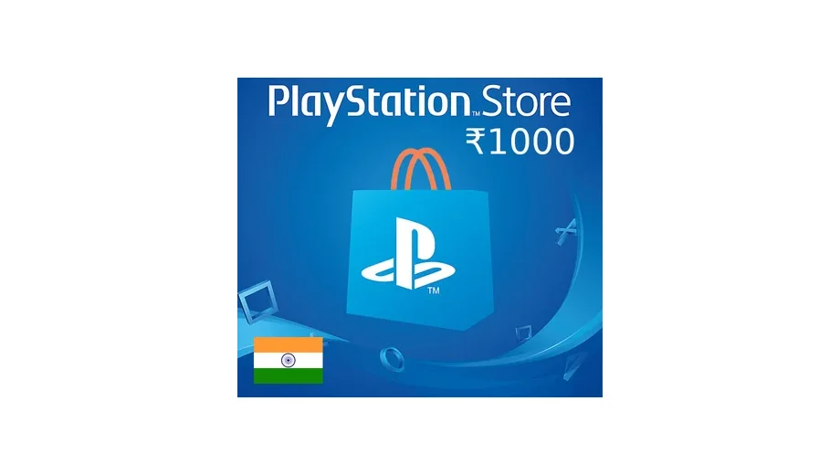 PlayStation Network 1000 INR Gift Card (Asia) gallery image 2
