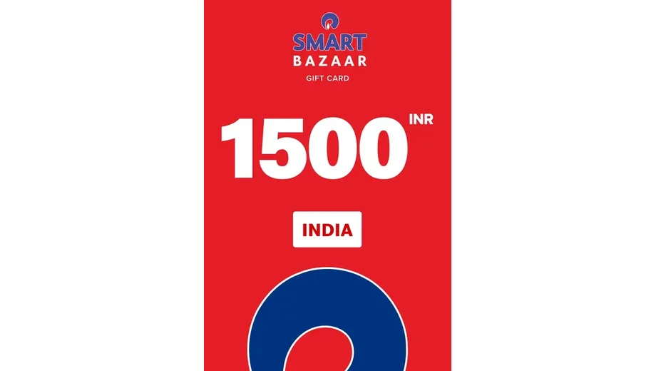 Reliance 1500 INR Gift Card (India) gallery image 2