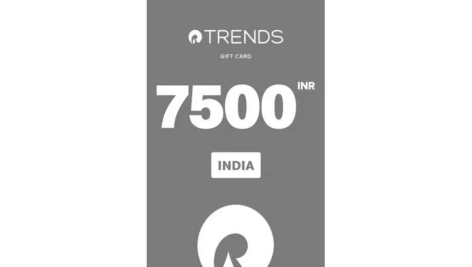 Reliance 7500 INR Gift Card (India) gallery image 2