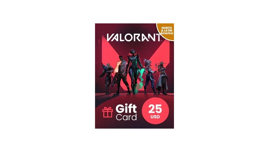 Valorant 25 USD Gift Card gallery image 2