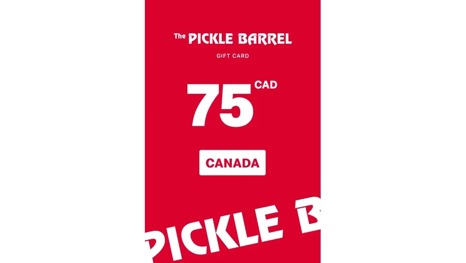 Pickle Barrel 75 CAD Gift Card (Canada) gallery image 2