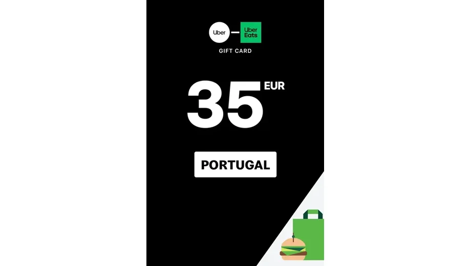 Uber 35 EUR Gift Card (Portugal) gallery image 2