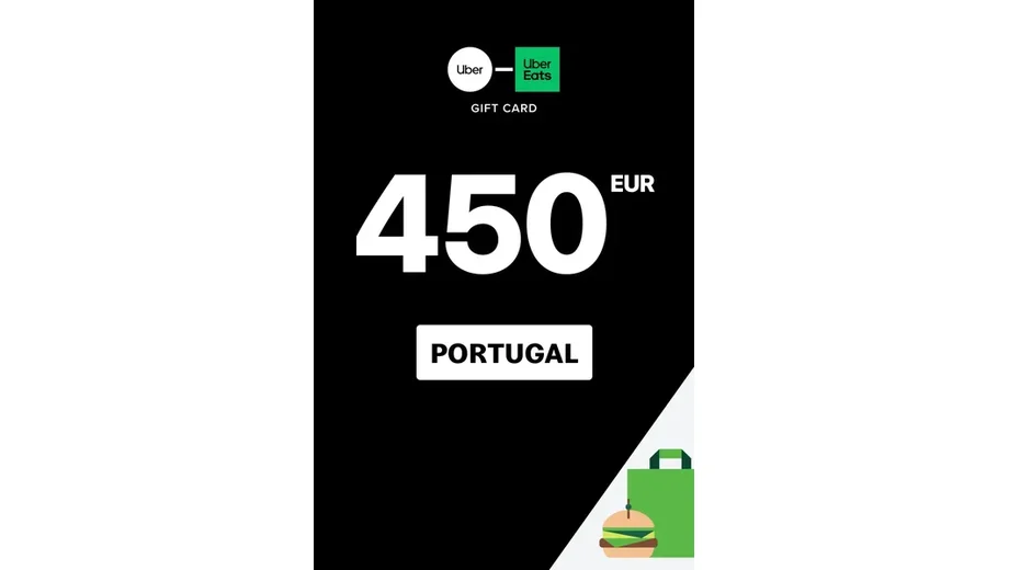 Uber 450 EUR Gift Card (Portugal) gallery image 2