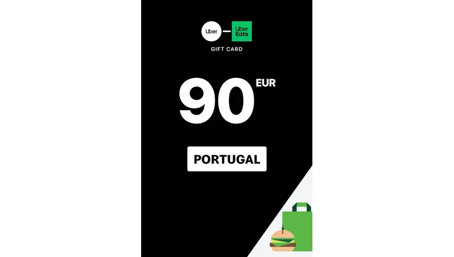 Uber 90 EUR Gift Card (Portugal) gallery image 2