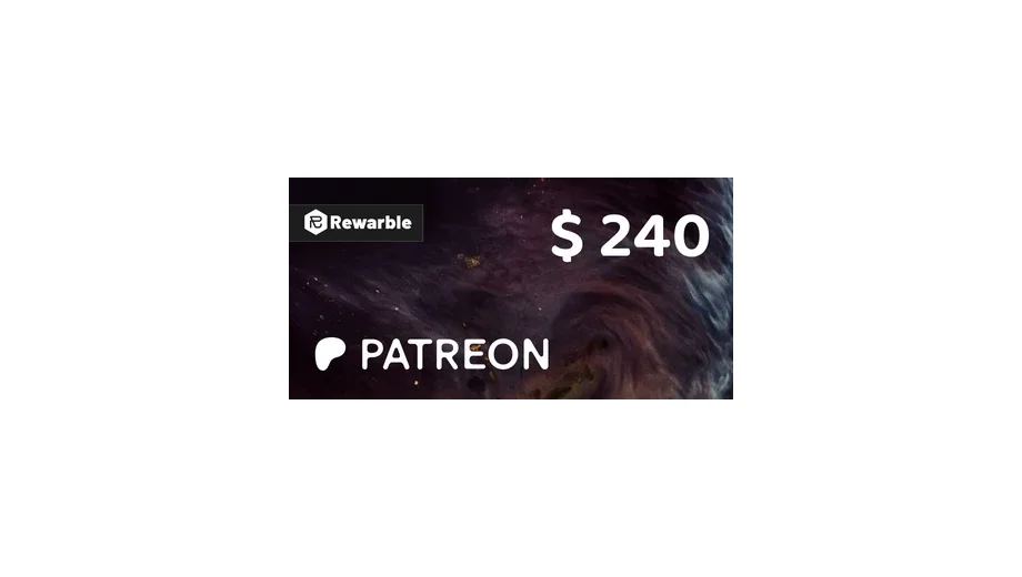 Patreon 240 USD Gift Card (Global) gallery image 2