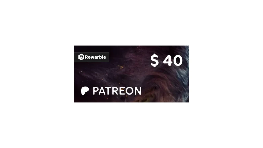 Patreon 40 USD Gift Card (Global) gallery image 2