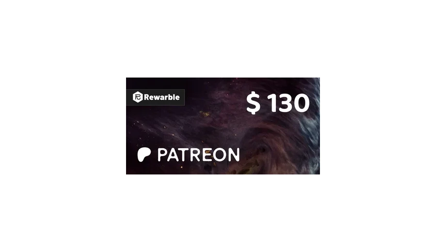 Patreon 130 USD Gift Card (Global) gallery image 2