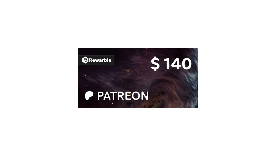 Patreon 140 USD Gift Card (Global) gallery image 2
