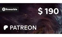 Patreon 190 USD Gift Card (Global) thumb 2