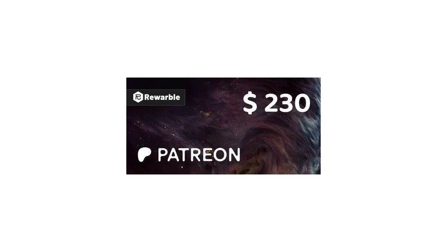 Patreon 230 USD Gift Card (Global) gallery image 2