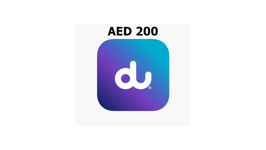 Du United Arab Emirates 200 AED Mobile Top-up gallery image 2