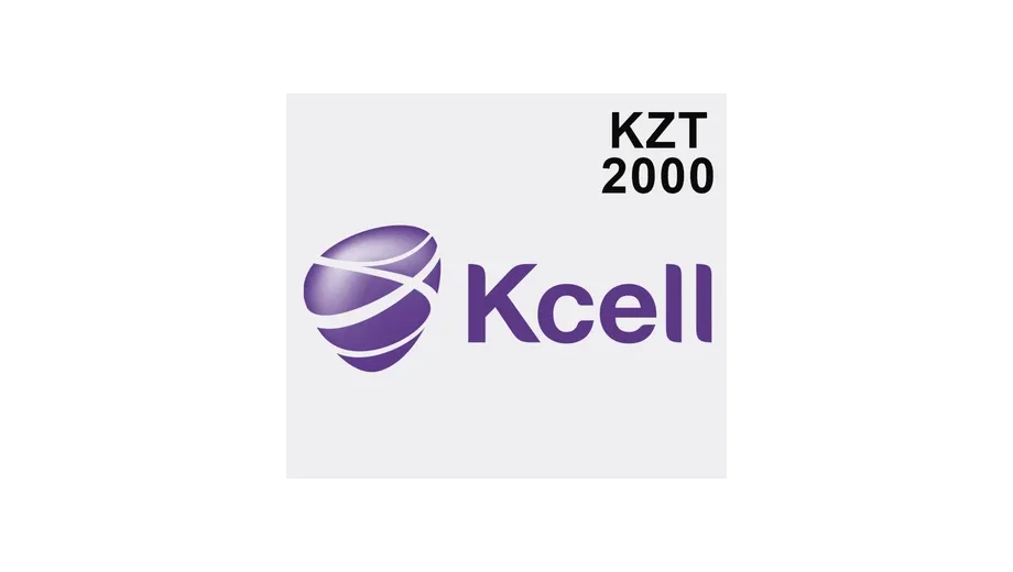 Kcell Kazakhstan 2000 KZT Mobile Top-up gallery image 2