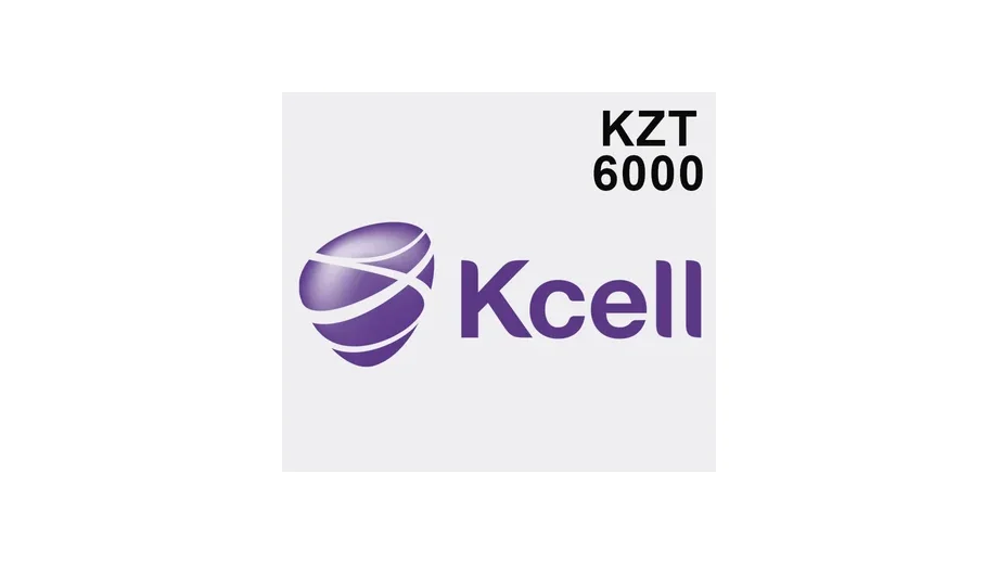 Kcell Kazakhstan 6000 KZT Mobile Top-up gallery image 2