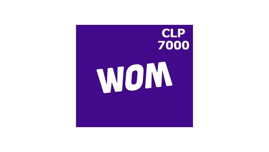 Wom Chile 7000 CLP Mobile Top-up gallery image 2
