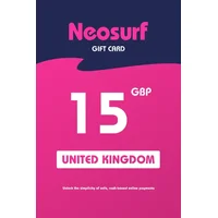 Neosurf 15 GBP Payment Card (United Kingdom)