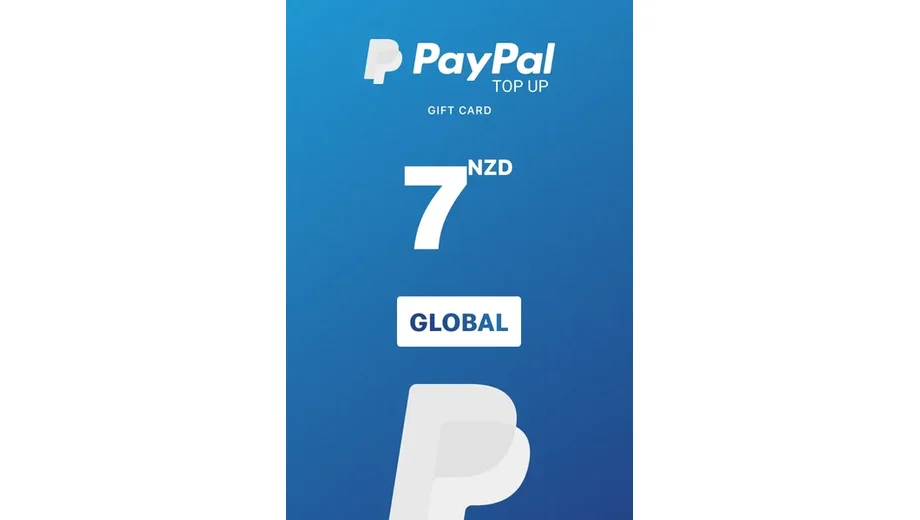PayPal 7 NZD Payment Card (Global) gallery image 1